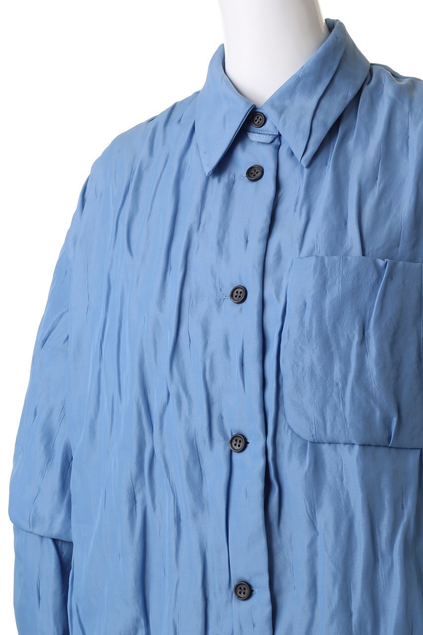 【クラネ/CLANE】のPADDED CRUMPLY SHIRT JACKET ジャケット 人気、トレンドファッション・服の通販 founy(ファニー) 　ファッション　Fashion　レディースファッション　Fashion for Women　アウター　Coat / Outerwear Collection　レディースジャケット・軽アウター　Jackets　ジャケット　Jacket, Outerwear　半袖　Short Sleeve, Half Sleeve　other-5|ID: prp329100004608639 ipo3291000000032946263
