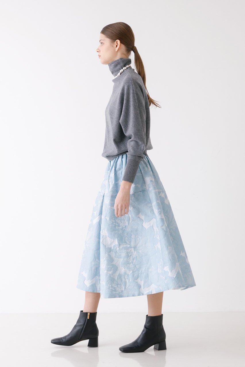 【デザイン ワークス/DESIGN WORKS】のボトルネックプルオーバー 人気、トレンドファッション・服の通販 founy(ファニー) 　ファッション　Fashion　レディースファッション　Fashion for Women　トップス・カットソー　Cut & Sew Tops　ニット　Knit Tops & Sweaters　カジュアルプルオーバー・ニットトップス　Pullovers & Knit Tops / Casual Pullovers　なめらか　Smooth, Silky Texture　ボトルネック　Bottle Neck, Mock Neck　A/W・秋冬　Autumn/Winter　other-7|ID: prp329100004608641 ipo3291000000032946336
