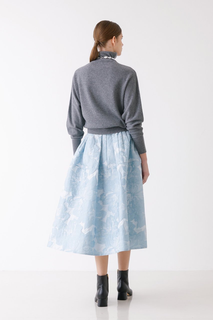 【デザイン ワークス/DESIGN WORKS】のボトルネックプルオーバー 人気、トレンドファッション・服の通販 founy(ファニー) 　ファッション　Fashion　レディースファッション　Fashion for Women　トップス・カットソー　Cut & Sew Tops　ニット　Knit Tops & Sweaters　カジュアルプルオーバー・ニットトップス　Pullovers & Knit Tops / Casual Pullovers　なめらか　Smooth, Silky Texture　ボトルネック　Bottle Neck, Mock Neck　A/W・秋冬　Autumn/Winter　other-8|ID: prp329100004608641 ipo3291000000032946345