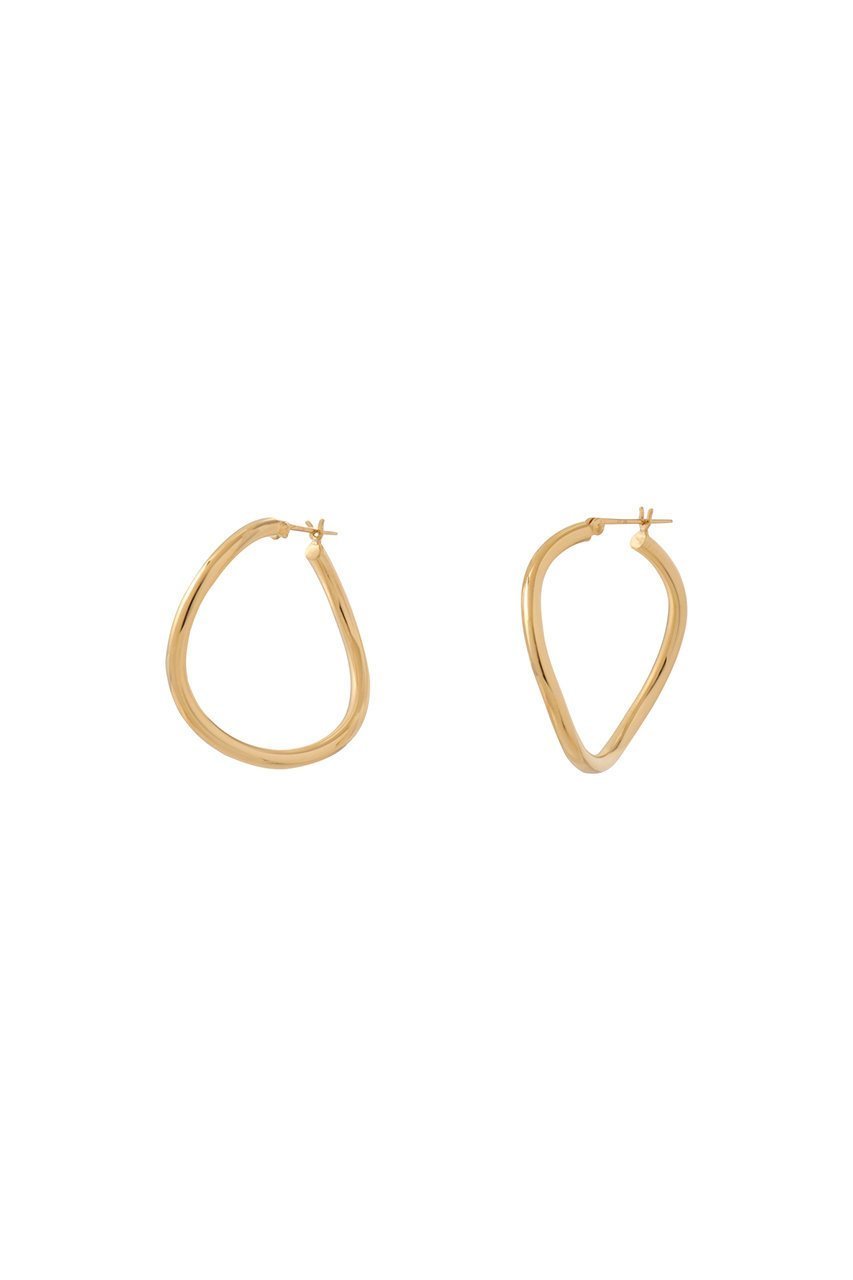 【マリハ/MARIHA】のInnocent Light フープピアス ウェーブM 人気、トレンドファッション・服の通販 founy(ファニー) 　ファッション　Fashion　レディースファッション　Fashion for Women　ジュエリー　Jewelry　ファッションリング　Fashion Rings　イヤリング・フープ・ドロップタイプ　Hoop, Drop & Clip Earrings　イヤリング　Earrings　ウェーブ　Wavy Pattern　シンプル　Simple, Minimal　フープ　Hoop, Hoop Earrings　 other-1|ID: prp329100004608644 ipo3291000000035740257