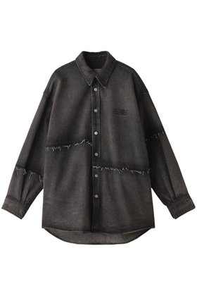 【エムエム6 メゾン マルタン マルジェラ/MM6 Maison Martin Margiela】 デニムシャツ ジャケット人気、トレンドファッション・服の通販 founy(ファニー) ファッション Fashion レディースファッション Fashion for Women アウター Coat / Outerwear Collection レディースジャケット・軽アウター Jackets ブルゾンジャケット・スポーティアウター Blouson Jackets アシンメトリー Asymmetrical Style ジャケット Jacket, Outerwear スタンダード Standard, Basic スリーブ Sleeve, Long Sleeve / Short Sleeve デニム Denim, Jeans Material ブルゾン Blouson, Bomber Jacket ロング Long, Long-Length |ID:prp329100004608650