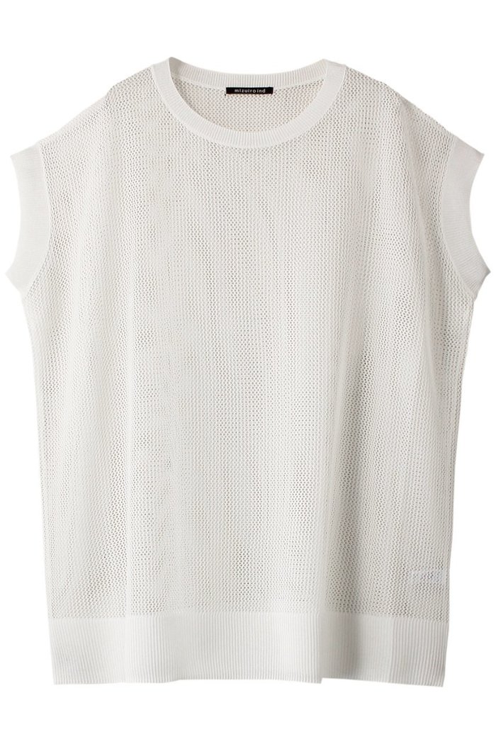 【ミズイロ インド/mizuiro ind】のmesh pattern vest ベスト インテリア・キッズ・メンズ・レディースファッション・服の通販 founy(ファニー) https://founy.com/ ファッション Fashion レディースファッション Fashion for Women トップス・カットソー Cut & Sew Tops ニット Knit Tops & Sweaters ベスト&ジレ / 重ね着スタイル Vests & Gilets カジュアルプルオーバー・ニットトップス Pullovers & Knit Tops / Casual Pullovers シアー Sheer, See-Through チュニック Tunic, Long Top トレンド Trend, Trending Now ベスト Vest, Waistcoat メッシュ Mesh, Net Fabric |ID: prp329100004608651 ipo3291000000032946430