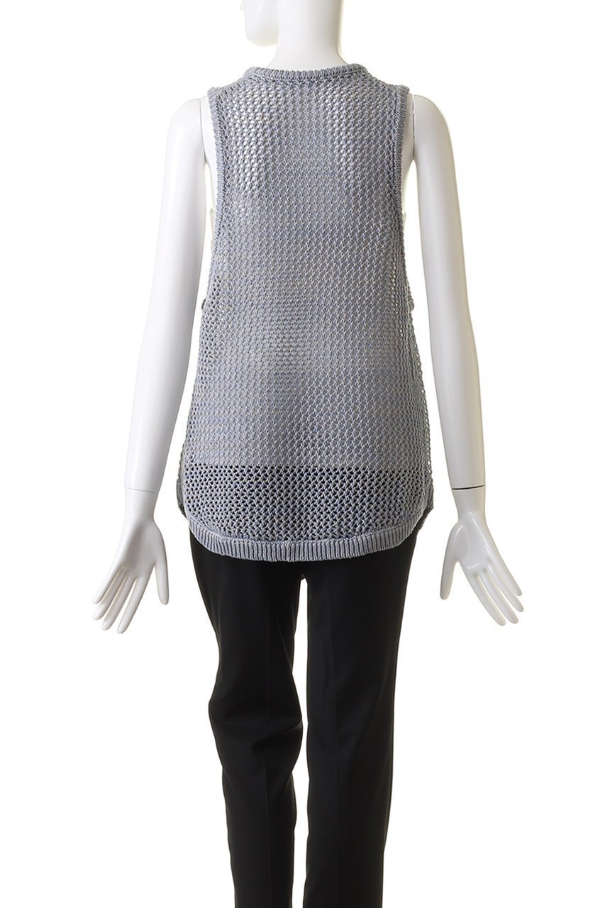 【クラネ/CLANE】のROUND MESH KNIT TOPS/トップス 人気、トレンドファッション・服の通販 founy(ファニー) ファッション Fashion レディースファッション Fashion for Women トップス・カットソー Cut & Sew Tops ニット Knit Tops & Sweaters カジュアルプルオーバー・ニットトップス Pullovers & Knit Tops / Casual Pullovers インナー Innerwear シンプル Simple, Minimal バランス Balance, Style Balance メッシュ Mesh, Net Fabric ラウンド Round, Round Neck 夏 Summer other-4|ID: prp329100004608664 ipo3291000000035981355