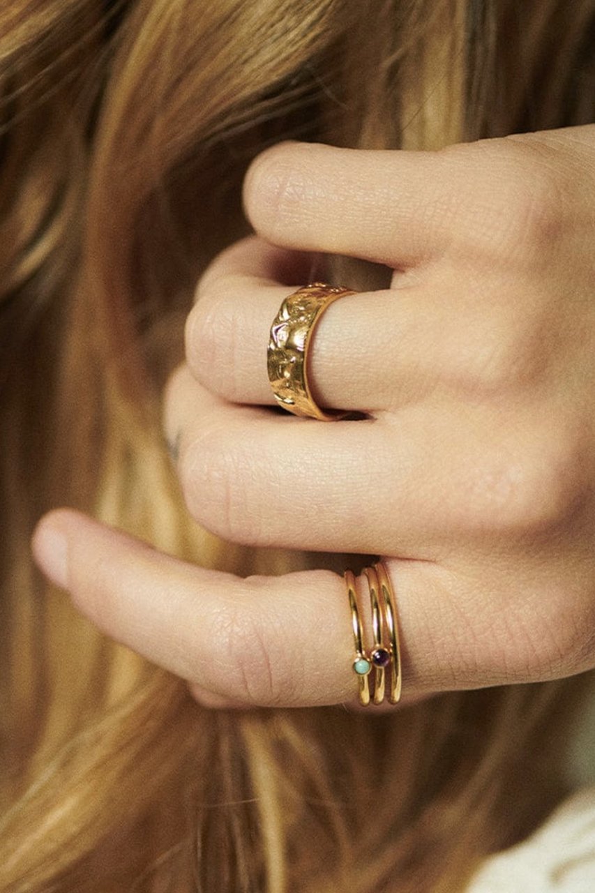 【デイジー ロンドン/DAISY LONDON】のFossil Band リング 人気、トレンドファッション・服の通販 founy(ファニー) 　ファッション　Fashion　レディースファッション　Fashion for Women　ジュエリー　Jewelry　2025年　2025　2025-2026秋冬・A/W　Autumn/Winter 2025–26 AW25–26　おすすめ　Recommended / Our Picks　ギフト プレゼント　Gift / Present　ジュエリー　Jewelry, Accessories　ボックス　Boxy, Box Shape　モチーフ　Motif, Design Theme　ロンドン　London Style, British Inspired　定番　Standard, Basic Item　A/W・秋冬　Autumn/Winter　other-4|ID: prp329100004608682 ipo3291000000032990231