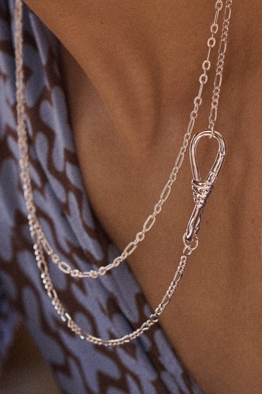 【デイジー ロンドン/DAISY LONDON】のApollo Carabiner Chain ネックレス 人気、トレンドファッション・服の通販 founy(ファニー) 　ファッション　Fashion　レディースファッション　Fashion for Women　ジュエリー　Jewelry　ネックレス　Necklaces & Pendants　クール　Cool, Chic　チェーン　Chain, Chain Strap　ネックレス　Necklace, Pendant Necklace　エレガント 上品　Elegant　other-2|ID: prp329100004608688 ipo3291000000035795106