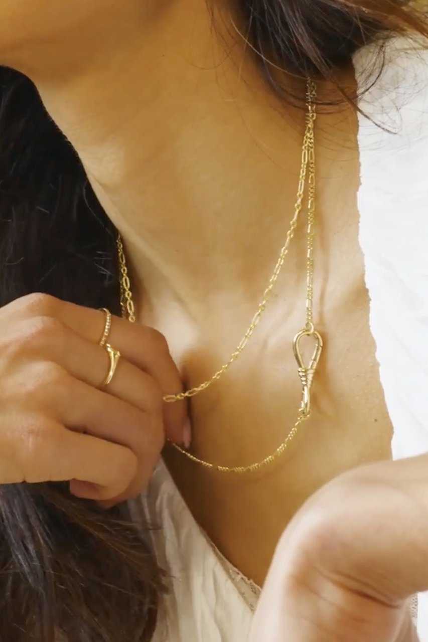 【デイジー ロンドン/DAISY LONDON】のApollo Carabiner Chain ネックレス 人気、トレンドファッション・服の通販 founy(ファニー) 　ファッション　Fashion　レディースファッション　Fashion for Women　ジュエリー　Jewelry　ネックレス　Necklaces & Pendants　チェーン　Chain, Chain Strap　ネックレス　Necklace, Pendant Necklace　モチーフ　Motif, Design Theme　リュクス　Luxury, Elegant, High-End, Chic　other-5|ID: prp329100004608690 ipo3291000000032947049