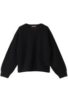 【エリオポール/heliopole】のアイレットクルーネックニット ブラック|ID: prp329100004608691 ipo3291000000032947083