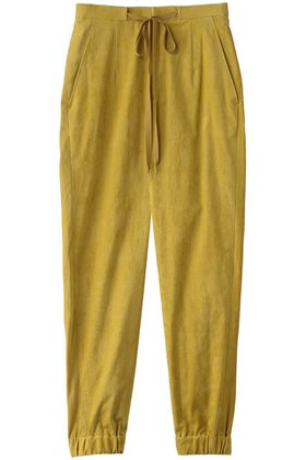 【デザイン ワークス/DESIGN WORKS】 BEAUVET ジョガーパンツ人気、トレンドファッション・服の通販 founy(ファニー) ファッション Fashion レディースファッション Fashion for Women パンツ Pants & Trousers カットソー Cut and Sewn Top シンプル Simple, Minimal ベロア Velour, Soft Velvet エレガント 上品 Elegant |ID:prp329100004608694