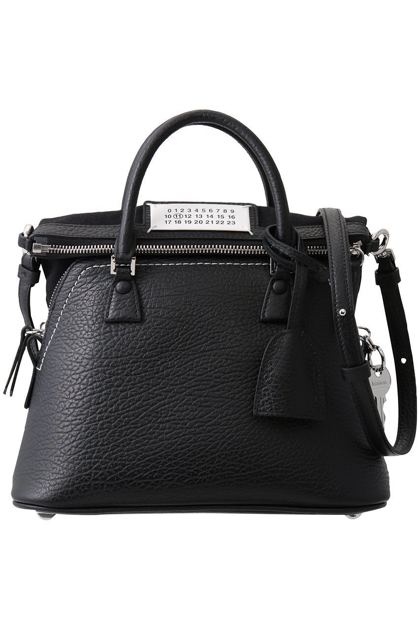 【メゾン マルジェラ/MAISON MARGIELA】の【UNISEX】5AC クラシック ミニバッグ インテリア・キッズ・メンズ・レディースファッション・服の通販 founy(ファニー) 　ファッション　Fashion　レディースファッション　Fashion for Women　バッグ　Bags　ユニセックス　Unisex, Genderless　クラシック　Classic, Timeless Style　ブラック|ID: prp329100004608701 ipo3291000000035375127