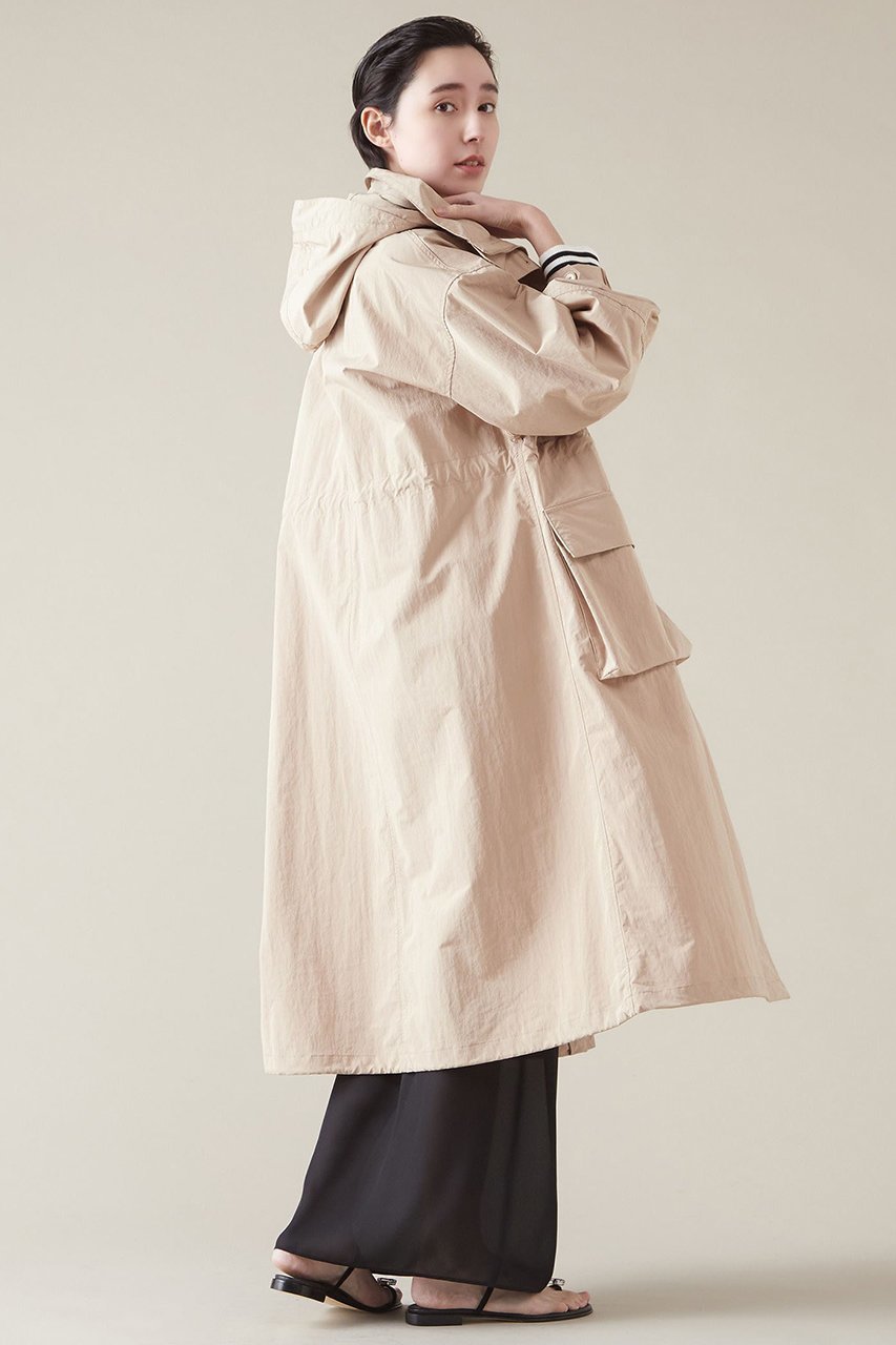 【マルティニーク/martinique】のフーデットコート 人気、トレンドファッション・服の通販 founy(ファニー) 　ファッション　Fashion　レディースファッション　Fashion for Women　アウター　Coat / Outerwear Collection　コート・ロングコート・ピーコート　Long Coats, Peacoats & More　タフタ　Taffeta, Structured Fabric　バランス　Balance, Style Balance　ロング　Long, Long-Length　other-4|ID: prp329100004608704 ipo3291000000032947335