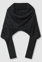 【アルアバイル/allureville】の【Loulou Willoughby】クロスアームニット ブラック|ID: prp329100004608713 ipo3291000000035795299