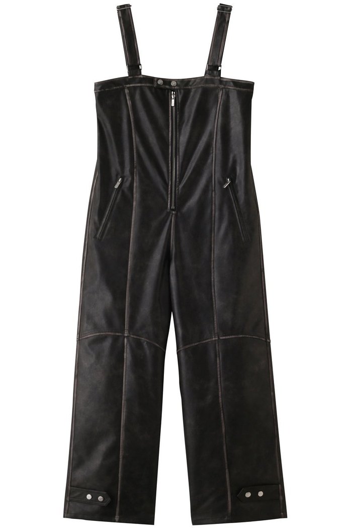 【プランク プロジェクト/PRANK PROJECT】のバイカーオールインワン/Biker Jumpsuit インテリア・キッズ・メンズ・レディースファッション・服の通販 founy(ファニー) https://founy.com/ ファッション Fashion レディースファッション Fashion for Women パンツ Pants & Trousers フェイクレザー Faux Leather, PU Leather |ID: prp329100004608719 ipo3291000000032947574