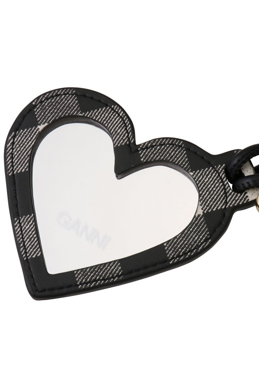 【ガニー/GANNI】のGanni Bou ハート ミラー 人気、トレンドファッション・服の通販 founy(ファニー) 　ファッション　Fashion　レディースファッション　Fashion for Women　おすすめ　Recommended / Our Picks　ギンガム　Gingham, Gingham Fabric　チェック　Check, Plaid, Tartan　チャーム　Charm, Pendant　ポーチ　Pouch, Small Case　モチーフ　Motif, Design Theme　ラップ　Wrap, Wrap Design　other-4|ID: prp329100004608720 ipo3291000000035533803