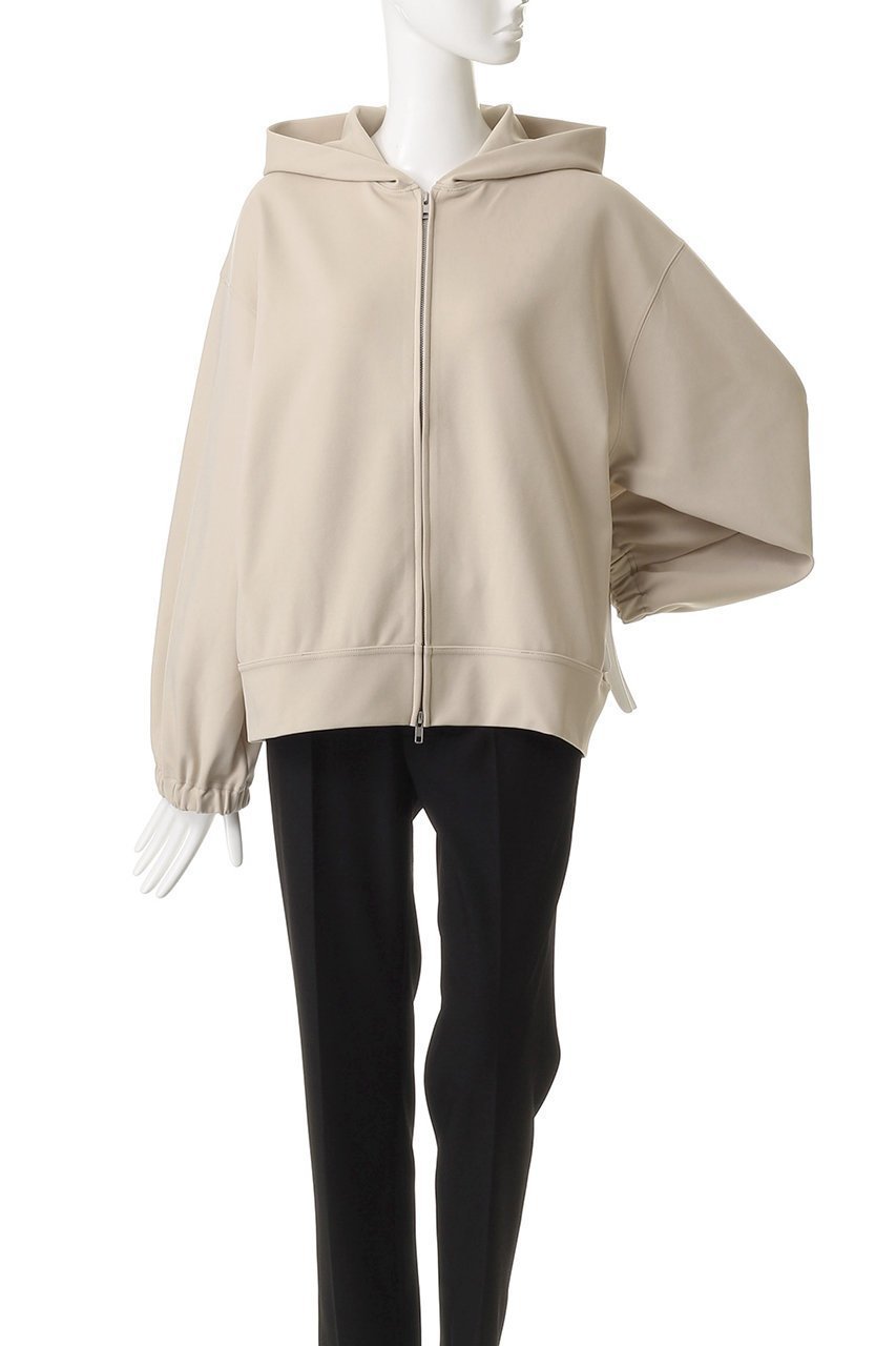 【フローレント/FLORENT】のストレッチ ジャージ パーカー 人気、トレンドファッション・服の通販 founy(ファニー) 　ファッション　Fashion　レディースファッション　Fashion for Women　トップス・カットソー　Cut & Sew Tops　シャツ・ブラウス・オフィスカジュアル　Elegant Blouses & Button-Ups　レディースパーカー・カジュアルフーディー　Casual Hoodies & Sweatshirts　ロングTシャツ・Tシャツ　Longline T-Shirts & Tees　スウェット・クルーネックトップス　Sweatshirts & Crewnecks / Relaxed Fit Sweat Tops　カットソー・ベーシックTシャツ　Cut-and-Sewn Tops / Stretch Tees & Basics　クッション　Cushion, Throw Pillow　シンプル　Simple, Minimal　ストレッチ　Stretch, Stretchy Fabric　パーカー　Hoodie, Parka　other-2|ID: prp329100004608721 ipo3291000000035963978