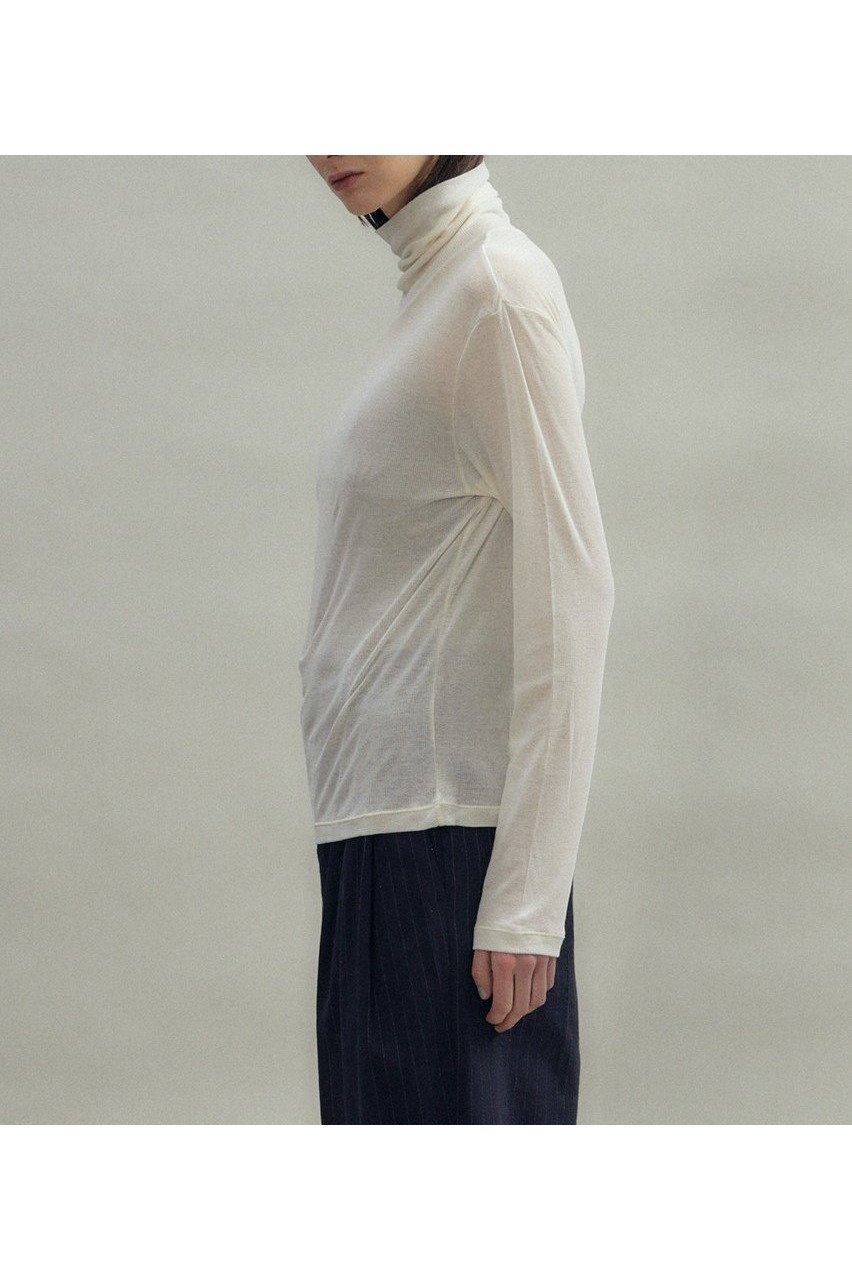 【フローレント/FLORENT】のリブ タートルネック カットソー 人気、トレンドファッション・服の通販 founy(ファニー) 　ファッション　Fashion　レディースファッション　Fashion for Women　トップス・カットソー　Cut & Sew Tops　シャツ・ブラウス・オフィスカジュアル　Elegant Blouses & Button-Ups　ロングTシャツ・Tシャツ　Longline T-Shirts & Tees　カットソー・ベーシックTシャツ　Cut-and-Sewn Tops / Stretch Tees & Basics　タートルネック・ハイネックトップス　Turtlenecks & High-Neck Tops　2025年　2025　2025-2026秋冬・A/W　Autumn/Winter 2025–26 AW25–26　インナー　Innerwear　カットソー　Cut and Sewn Top　シンプル　Simple, Minimal　スリーブ　Sleeve, Long Sleeve / Short Sleeve　タートルネック　Turtleneck, High Neck　ロング　Long, Long-Length　A/W・秋冬　Autumn/Winter　other-7|ID: prp329100004608724 ipo3291000000032947760
