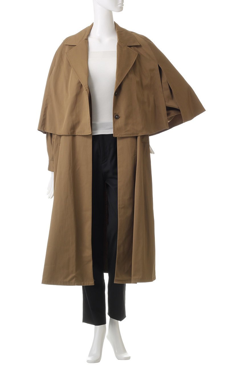 【ミディウミソリッド/MIDIUMISOLID】の3way cape coat コート 人気、トレンドファッション・服の通販 founy(ファニー) 　ファッション　Fashion　レディースファッション　Fashion for Women　アウター　Coat / Outerwear Collection　コート・ロングコート・ピーコート　Long Coats, Peacoats & More　ロング　Long, Long-Length　other-8|ID: prp329100004608725 ipo3291000000032947803