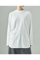 【カレンソロジー/Curensology】のシャツテイルロングTシャツ ホワイト|ID:prp329100004608728