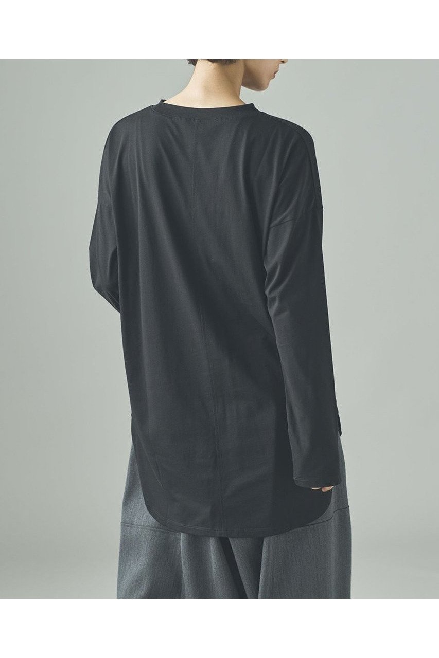【カレンソロジー/Curensology】のシャツテイルロングTシャツ 人気、トレンドファッション・服の通販 founy(ファニー) 　ファッション　Fashion　レディースファッション　Fashion for Women　トップス・カットソー　Cut & Sew Tops　シャツ・ブラウス・オフィスカジュアル　Elegant Blouses & Button-Ups　ロングTシャツ・Tシャツ　Longline T-Shirts & Tees　カットソー・ベーシックTシャツ　Cut-and-Sewn Tops / Stretch Tees & Basics　おすすめ　Recommended / Our Picks　スリーブ　Sleeve, Long Sleeve / Short Sleeve　ロング　Long, Long-Length　新作・新入荷　New Arrivals / New In　other-3|ID: prp329100004608728 ipo3291000000032947838
