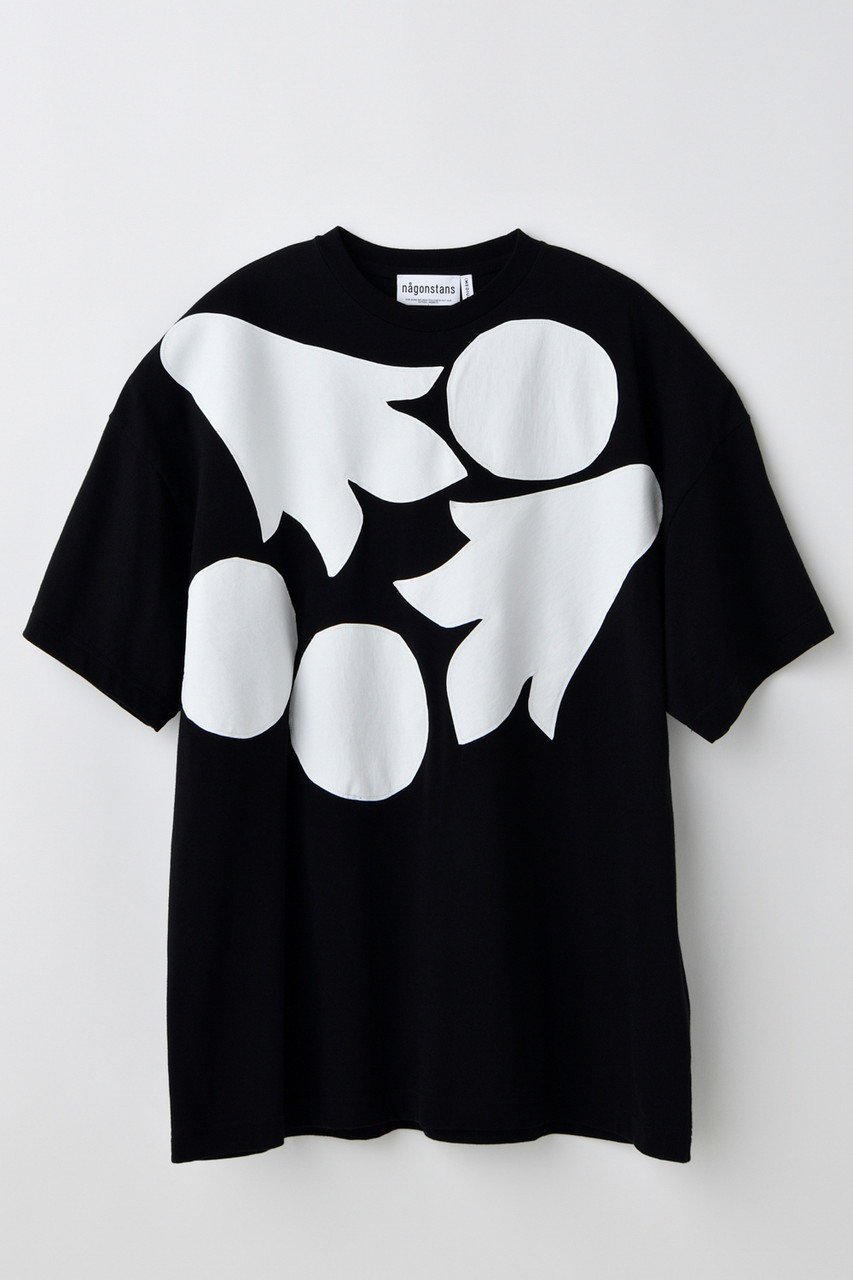 【ナゴンスタンス/nagonstans】のalpine plants t-shirt/Tシャツ インテリア・キッズ・メンズ・レディースファッション・服の通販 founy(ファニー) 　ファッション　Fashion　レディースファッション　Fashion for Women　トップス・カットソー　Cut & Sew Tops　シャツ・ブラウス・オフィスカジュアル　Elegant Blouses & Button-Ups　ロングTシャツ・Tシャツ　Longline T-Shirts & Tees　カットソー・ベーシックTシャツ　Cut-and-Sewn Tops / Stretch Tees & Basics　ショート　Short, Short Length　スリーブ　Sleeve, Long Sleeve / Short Sleeve　再入荷　Restock / Back in Stock　Black|ID: prp329100004608730 ipo3291000000032947891