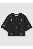【アルアバイル/allureville】の【Loulou Willoughby】スパンコールTシャツ ブラック|ID:prp329100004608732