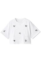 【アルアバイル/allureville】の【Loulou Willoughby】スパンコールTシャツ オフホワイト|ID:prp329100004608732