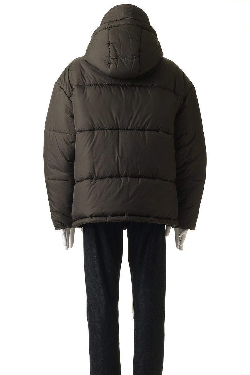 【ヌメロ ヴェントゥーノ/N°21 / MEN】の【MEN】ナイロン フーディージャケット 人気、トレンドファッション・服の通販 founy(ファニー) 　ファッション　Fashion　メンズファッション　Fashion for Men　ショート　Short, Short Length　ジャケット　Jacket, Outerwear　冬　Winter / This Winter　A/W・秋冬　Autumn/Winter　other-4|ID: prp329100004608734 ipo3291000000032947977