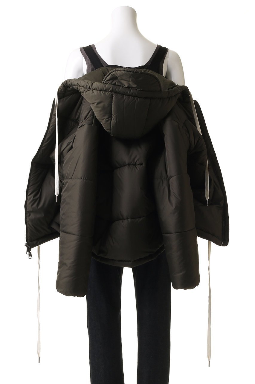 【ヌメロ ヴェントゥーノ/N°21 / MEN】の【MEN】ナイロン フーディージャケット 人気、トレンドファッション・服の通販 founy(ファニー) 　ファッション　Fashion　メンズファッション　Fashion for Men　ショート　Short, Short Length　ジャケット　Jacket, Outerwear　冬　Winter / This Winter　A/W・秋冬　Autumn/Winter　other-8|ID: prp329100004608734 ipo3291000000035691299