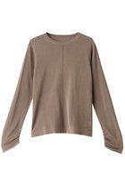 【マリリンムーン/MARILYN MOON】のハイツイストコットンシアーニットトップ 人気、トレンドファッション・服の通販 founy(ファニー) ファッション Fashion レディースファッション Fashion for Women トップス・カットソー Cut & Sew Tops ニット Knit Tops & Sweaters カジュアルプルオーバー・ニットトップス Pullovers & Knit Tops / Casual Pullovers インナー Innerwear シャーリング Shirring, Ruched トレンド Trend, Trending Now thumbnail モカ|ID: prp329100004608739 ipo3291000000036088944