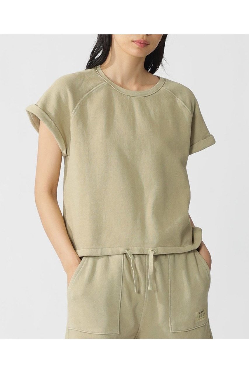 【エコアルフ/ECOALF】のREINE スウェット / REINE SWEATSHIRT WOMAN 人気、トレンドファッション・服の通販 founy(ファニー) 　ファッション　Fashion　レディースファッション　Fashion for Women　トップス・カットソー　Cut & Sew Tops　シャツ・ブラウス・オフィスカジュアル　Elegant Blouses & Button-Ups　レディースパーカー・カジュアルフーディー　Casual Hoodies & Sweatshirts　ロングTシャツ・Tシャツ　Longline T-Shirts & Tees　スウェット・クルーネックトップス　Sweatshirts & Crewnecks / Relaxed Fit Sweat Tops　カットソー・ベーシックTシャツ　Cut-and-Sewn Tops / Stretch Tees & Basics　ショート　Short, Short Length　スウェット / スエット　Sweatshirt, Sweatwear　スリーブ　Sleeve, Long Sleeve / Short Sleeve　ドローコード　Drawcord, Drawstring Cord　新作・新入荷　New Arrivals / New In　other-2|ID: prp329100004608740 ipo3291000000032948154
