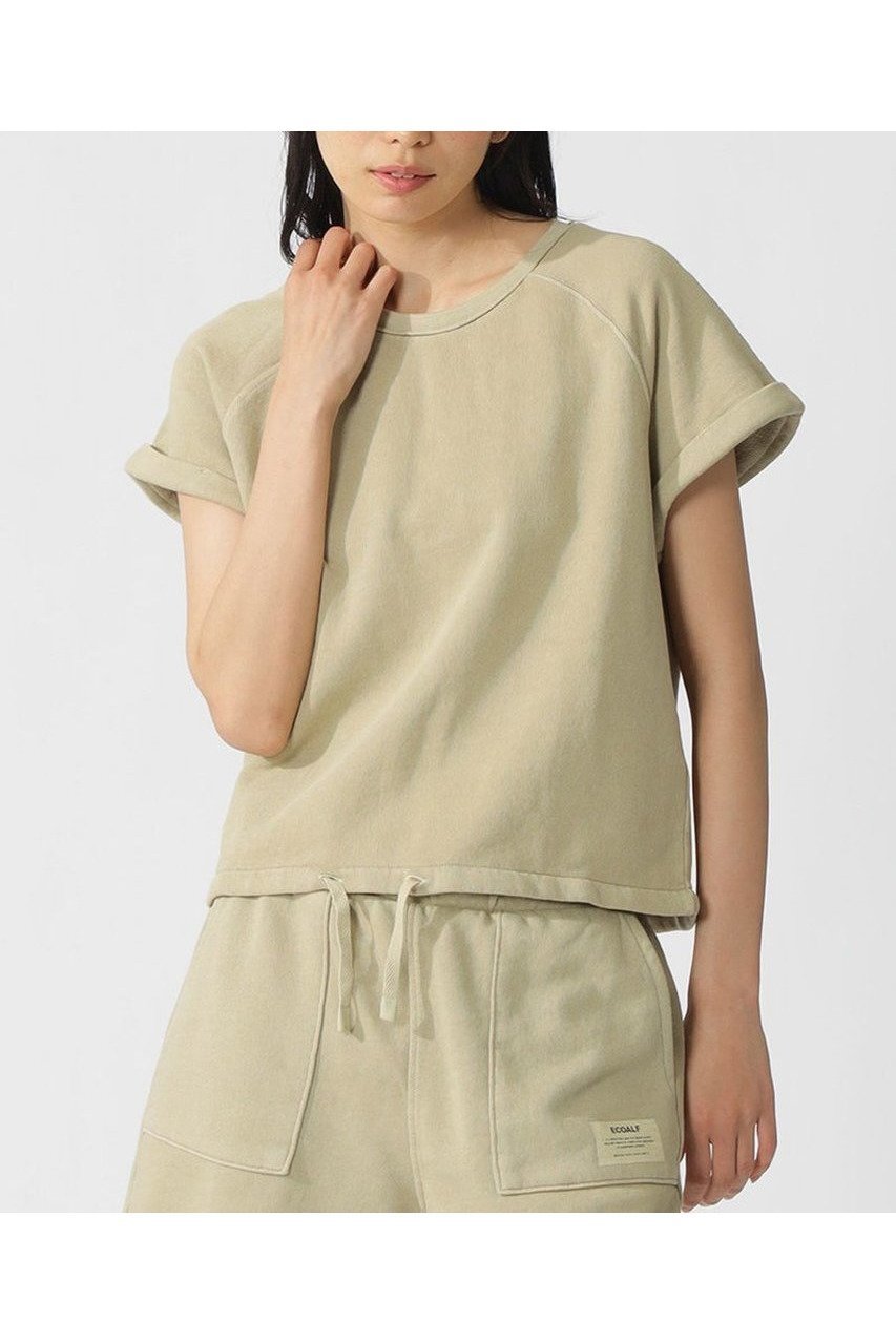 【エコアルフ/ECOALF】のREINE スウェット / REINE SWEATSHIRT WOMAN 人気、トレンドファッション・服の通販 founy(ファニー) 　ファッション　Fashion　レディースファッション　Fashion for Women　トップス・カットソー　Cut & Sew Tops　シャツ・ブラウス・オフィスカジュアル　Elegant Blouses & Button-Ups　レディースパーカー・カジュアルフーディー　Casual Hoodies & Sweatshirts　ロングTシャツ・Tシャツ　Longline T-Shirts & Tees　スウェット・クルーネックトップス　Sweatshirts & Crewnecks / Relaxed Fit Sweat Tops　カットソー・ベーシックTシャツ　Cut-and-Sewn Tops / Stretch Tees & Basics　ショート　Short, Short Length　スウェット / スエット　Sweatshirt, Sweatwear　スリーブ　Sleeve, Long Sleeve / Short Sleeve　ドローコード　Drawcord, Drawstring Cord　新作・新入荷　New Arrivals / New In　other-3|ID: prp329100004608740 ipo3291000000032948161