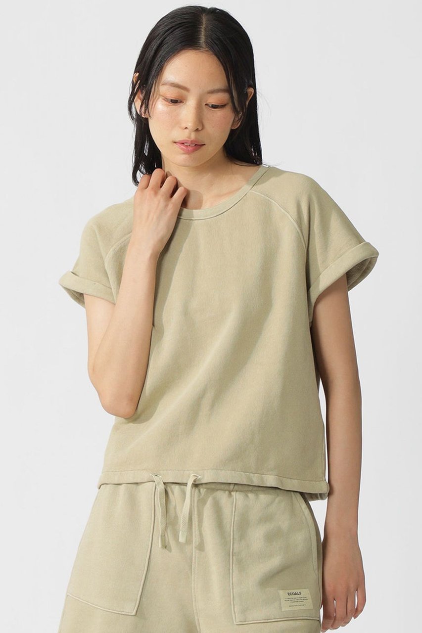 【エコアルフ/ECOALF】のREINE スウェット / REINE SWEATSHIRT WOMAN 人気、トレンドファッション・服の通販 founy(ファニー) 　ファッション　Fashion　レディースファッション　Fashion for Women　トップス・カットソー　Cut & Sew Tops　シャツ・ブラウス・オフィスカジュアル　Elegant Blouses & Button-Ups　レディースパーカー・カジュアルフーディー　Casual Hoodies & Sweatshirts　ロングTシャツ・Tシャツ　Longline T-Shirts & Tees　スウェット・クルーネックトップス　Sweatshirts & Crewnecks / Relaxed Fit Sweat Tops　カットソー・ベーシックTシャツ　Cut-and-Sewn Tops / Stretch Tees & Basics　ショート　Short, Short Length　スウェット / スエット　Sweatshirt, Sweatwear　スリーブ　Sleeve, Long Sleeve / Short Sleeve　ドローコード　Drawcord, Drawstring Cord　other-3|ID: prp329100004608740 ipo3291000000035795377