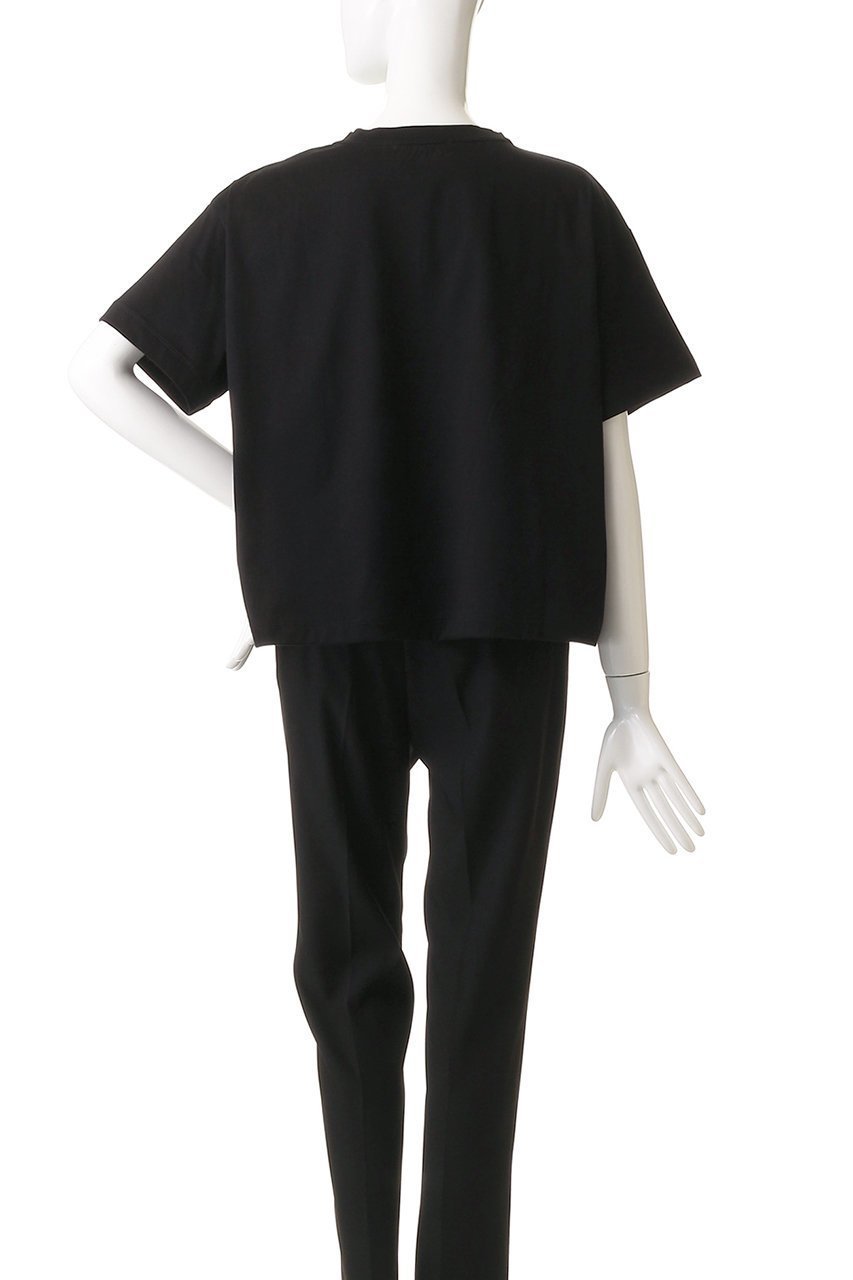 【ミズイロ インド/mizuiro ind】のribbon collar T Tシャツ 人気、トレンドファッション・服の通販 founy(ファニー) 　ファッション　Fashion　レディースファッション　Fashion for Women　トップス・カットソー　Cut & Sew Tops　シャツ・ブラウス・オフィスカジュアル　Elegant Blouses & Button-Ups　ロングTシャツ・Tシャツ　Longline T-Shirts & Tees　カットソー・ベーシックTシャツ　Cut-and-Sewn Tops / Stretch Tees & Basics　ショート　Short, Short Length　シンプル　Simple, Minimal　スリーブ　Sleeve, Long Sleeve / Short Sleeve　トレンド　Trend, Trending Now　バランス　Balance, Style Balance　フェミニン　Feminine, Girly　リボン　Ribbon, Bow　ワイド　Wide, Wide Fit　新作・新入荷　New Arrivals / New In　other-4|ID: prp329100004608744 ipo3291000000032948274
