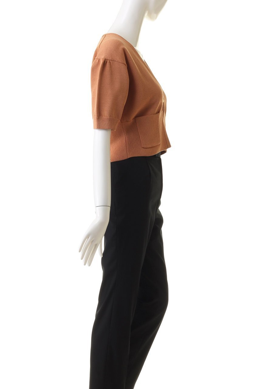 【マルティニーク/martinique】のグログランニットカーディガン 人気、トレンドファッション・服の通販 founy(ファニー) 　ファッション　Fashion　レディースファッション　Fashion for Women　トップス・カットソー　Cut & Sew Tops　ニット　Knit Tops & Sweaters　カーディガン・羽織り　Layered Style Cardigans　おすすめ　Recommended / Our Picks　カーディガン　Cardigan, Knitwear　コンパクト　Compact, Small Size　デコルテ　Décolleté, Neckline　トレンド　Trend, Trending Now　エレガント 上品　Elegant　other-3|ID: prp329100004608748 ipo3291000000032948365