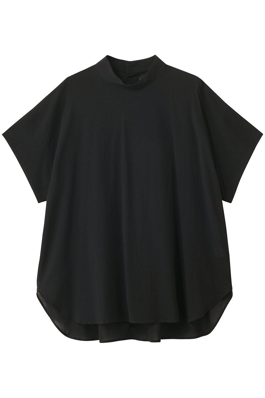 【フローレント/FLORENT】のコットン ハイネック トップス インテリア・キッズ・メンズ・レディースファッション・服の通販 founy(ファニー) 　ファッション　Fashion　レディースファッション　Fashion for Women　トップス・カットソー　Cut & Sew Tops　シャツ・ブラウス・オフィスカジュアル　Elegant Blouses & Button-Ups　ロングTシャツ・Tシャツ　Longline T-Shirts & Tees　カットソー・ベーシックTシャツ　Cut-and-Sewn Tops / Stretch Tees & Basics　2025年　2025　2025-2026秋冬・A/W　Autumn/Winter 2025–26 AW25–26　ショート　Short, Short Length　スリーブ　Sleeve, Long Sleeve / Short Sleeve　ハイネック　High Neck, Mock Neck　バランス　Balance, Style Balance　エレガント 上品　Elegant　A/W・秋冬　Autumn/Winter　ブラック|ID: prp329100004608749 ipo3291000000032948381