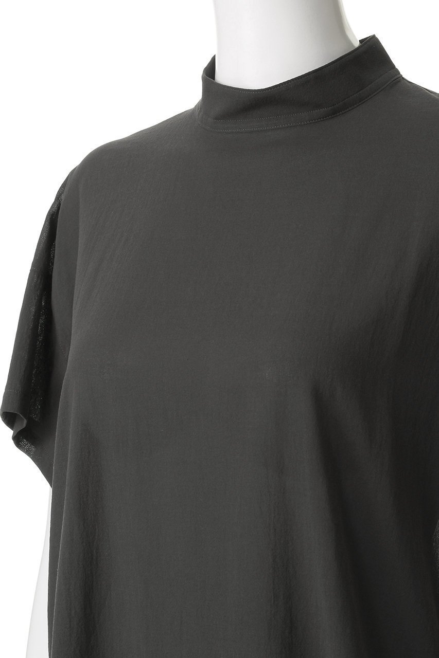 【フローレント/FLORENT】のコットン ハイネック トップス 人気、トレンドファッション・服の通販 founy(ファニー) 　ファッション　Fashion　レディースファッション　Fashion for Women　トップス・カットソー　Cut & Sew Tops　シャツ・ブラウス・オフィスカジュアル　Elegant Blouses & Button-Ups　ロングTシャツ・Tシャツ　Longline T-Shirts & Tees　カットソー・ベーシックTシャツ　Cut-and-Sewn Tops / Stretch Tees & Basics　2025年　2025　2025-2026秋冬・A/W　Autumn/Winter 2025–26 AW25–26　ショート　Short, Short Length　スリーブ　Sleeve, Long Sleeve / Short Sleeve　ハイネック　High Neck, Mock Neck　バランス　Balance, Style Balance　エレガント 上品　Elegant　A/W・秋冬　Autumn/Winter　other-5|ID: prp329100004608749 ipo3291000000032948406