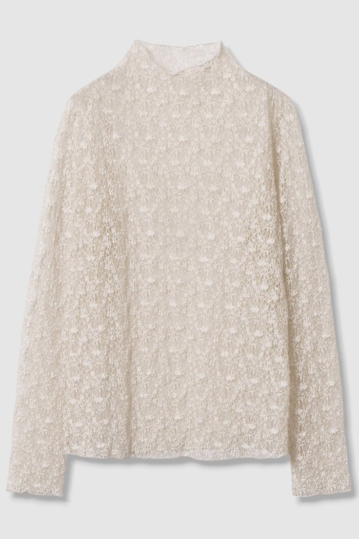 【アナイ/ANAYI】のストレッチレースモックネック プルオーバー インテリア・キッズ・メンズ・レディースファッション・服の通販 founy(ファニー) https://founy.com/ ファッション Fashion レディースファッション Fashion for Women トップス・カットソー Cut & Sew Tops シャツ・ブラウス・オフィスカジュアル Elegant Blouses & Button-Ups ロングTシャツ・Tシャツ Longline T-Shirts & Tees カジュアルプルオーバー・ニットトップス Pullovers & Knit Tops / Casual Pullovers カットソー・ベーシックTシャツ Cut-and-Sewn Tops / Stretch Tees & Basics おすすめ Recommended / Our Picks インナー Innerwear エアリー Airy Texture シアー Sheer, See-Through ジャケット Jacket, Outerwear スリーブ Sleeve, Long Sleeve / Short Sleeve フラワー Flower, Floral モチーフ Motif, Design Theme ロング Long, Long-Length 新作・新入荷 New Arrivals / New In |ID: prp329100004608750 ipo3291000000032948448