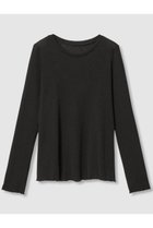 【アナイ/ANAYI】のラメドライテレコクルー プルオーバー 人気、トレンドファッション・服の通販 founy(ファニー) ファッション Fashion レディースファッション Fashion for Women トップス・カットソー Cut & Sew Tops シャツ・ブラウス・オフィスカジュアル Elegant Blouses & Button-Ups ロングTシャツ・Tシャツ Longline T-Shirts & Tees カジュアルプルオーバー・ニットトップス Pullovers & Knit Tops / Casual Pullovers カットソー・ベーシックTシャツ Cut-and-Sewn Tops / Stretch Tees & Basics インナー Innerwear シンプル Simple, Minimal ジャケット Jacket, Outerwear スリーブ Sleeve, Long Sleeve / Short Sleeve ロング Long, Long-Length エレガント 上品 Elegant thumbnail ブラック|ID: prp329100004608751 ipo3291000000032948505