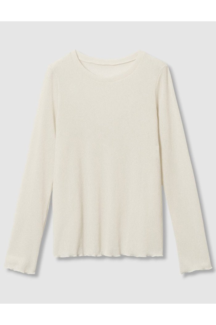 【アナイ/ANAYI】のラメドライテレコクルー プルオーバー インテリア・キッズ・メンズ・レディースファッション・服の通販 founy(ファニー) https://founy.com/ ファッション Fashion レディースファッション Fashion for Women トップス・カットソー Cut & Sew Tops シャツ・ブラウス・オフィスカジュアル Elegant Blouses & Button-Ups ロングTシャツ・Tシャツ Longline T-Shirts & Tees カジュアルプルオーバー・ニットトップス Pullovers & Knit Tops / Casual Pullovers カットソー・ベーシックTシャツ Cut-and-Sewn Tops / Stretch Tees & Basics インナー Innerwear シンプル Simple, Minimal ジャケット Jacket, Outerwear スリーブ Sleeve, Long Sleeve / Short Sleeve ロング Long, Long-Length エレガント 上品 Elegant |ID: prp329100004608751 ipo3291000000035373675