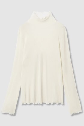 【アナイ/ANAYI】のチュールフロッキータートル プルオーバー 人気、トレンドファッション・服の通販 founy(ファニー) ファッション Fashion レディースファッション Fashion for Women トップス・カットソー Cut & Sew Tops シャツ・ブラウス・オフィスカジュアル Elegant Blouses & Button-Ups ロングTシャツ・Tシャツ Longline T-Shirts & Tees カジュアルプルオーバー・ニットトップス Pullovers & Knit Tops / Casual Pullovers カットソー・ベーシックTシャツ Cut-and-Sewn Tops / Stretch Tees & Basics おすすめ Recommended / Our Picks インナー Innerwear カットソー Cut and Sewn Top シアー Sheer, See-Through スタンド Stand Collar, Upright Stand ストレッチ Stretch, Stretchy Fabric スリーブ Sleeve, Long Sleeve / Short Sleeve ベロア Velour, Soft Velvet ロング Long, Long-Length 新作・新入荷 New Arrivals / New In 秋 Autumn |ID:prp329100004608753