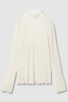 【アナイ/ANAYI】のチュールフロッキータートル プルオーバー 人気、トレンドファッション・服の通販 founy(ファニー) ファッション Fashion レディースファッション Fashion for Women トップス・カットソー Cut & Sew Tops シャツ・ブラウス・オフィスカジュアル Elegant Blouses & Button-Ups ロングTシャツ・Tシャツ Longline T-Shirts & Tees カジュアルプルオーバー・ニットトップス Pullovers & Knit Tops / Casual Pullovers カットソー・ベーシックTシャツ Cut-and-Sewn Tops / Stretch Tees & Basics おすすめ Recommended / Our Picks インナー Innerwear カットソー Cut and Sewn Top シアー Sheer, See-Through スタンド Stand Collar, Upright Stand ストレッチ Stretch, Stretchy Fabric スリーブ Sleeve, Long Sleeve / Short Sleeve ベロア Velour, Soft Velvet ロング Long, Long-Length 秋 Autumn thumbnail オフホワイト|ID: prp329100004608753 ipo3291000000035964010