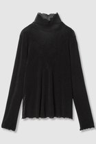 【アナイ/ANAYI】のチュールフロッキータートル プルオーバー 人気、トレンドファッション・服の通販 founy(ファニー) ファッション Fashion レディースファッション Fashion for Women トップス・カットソー Cut & Sew Tops シャツ・ブラウス・オフィスカジュアル Elegant Blouses & Button-Ups ロングTシャツ・Tシャツ Longline T-Shirts & Tees カジュアルプルオーバー・ニットトップス Pullovers & Knit Tops / Casual Pullovers カットソー・ベーシックTシャツ Cut-and-Sewn Tops / Stretch Tees & Basics おすすめ Recommended / Our Picks インナー Innerwear カットソー Cut and Sewn Top シアー Sheer, See-Through スタンド Stand Collar, Upright Stand ストレッチ Stretch, Stretchy Fabric スリーブ Sleeve, Long Sleeve / Short Sleeve ベロア Velour, Soft Velvet ロング Long, Long-Length 秋 Autumn thumbnail ブラック|ID: prp329100004608753 ipo3291000000035964013