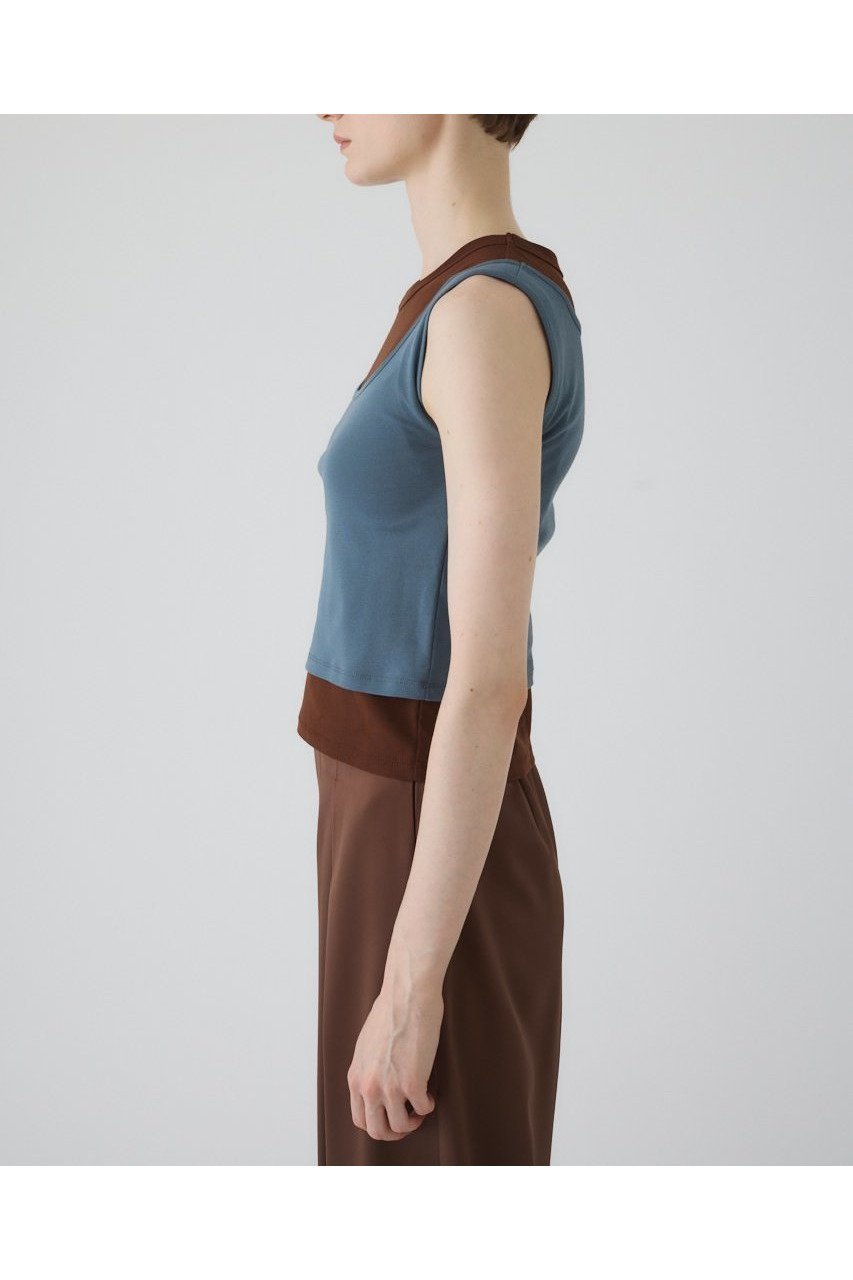 【リムアーク/RIM.ARK】の【7/16 10:00販売開始】High gauge cotton N/S set/トップス・セットアイテム 人気、トレンドファッション・服の通販 founy(ファニー) 　ファッション　Fashion　レディースファッション　Fashion for Women　トップス・カットソー　Cut & Sew Tops　キャミソール&ノースリーブ　Camisoles & Sleeveless Tops　シャツ・ブラウス・オフィスカジュアル　Elegant Blouses & Button-Ups　ロングTシャツ・Tシャツ　Longline T-Shirts & Tees　カットソー・ベーシックTシャツ　Cut-and-Sewn Tops / Stretch Tees & Basics　おすすめ　Recommended / Our Picks　インナー　Innerwear　キャミソール　Camisole, Spaghetti Strap Top　タンク　Tank Top, Sleeveless Top　ベーシック　Basic, Essential　今季　This Season, Current Season　吸水　Absorbent, Quick-Dry　新作・新入荷　New Arrivals / New In　other-2|ID: prp329100004608755 ipo3291000000032948639