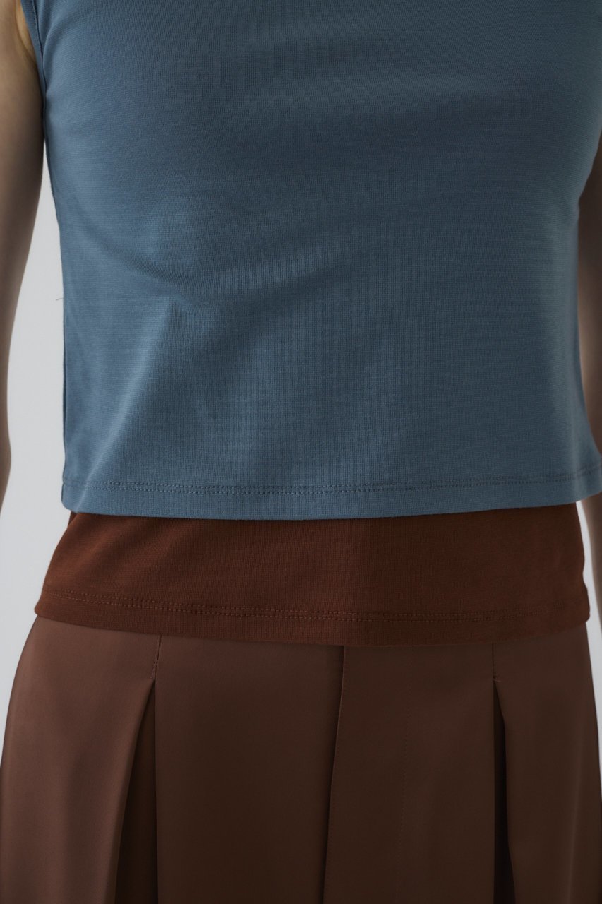 【リムアーク/RIM.ARK】の【7/16 10:00販売開始】High gauge cotton N/S set/トップス・セットアイテム 人気、トレンドファッション・服の通販 founy(ファニー) 　ファッション　Fashion　レディースファッション　Fashion for Women　トップス・カットソー　Cut & Sew Tops　キャミソール&ノースリーブ　Camisoles & Sleeveless Tops　シャツ・ブラウス・オフィスカジュアル　Elegant Blouses & Button-Ups　ロングTシャツ・Tシャツ　Longline T-Shirts & Tees　カットソー・ベーシックTシャツ　Cut-and-Sewn Tops / Stretch Tees & Basics　おすすめ　Recommended / Our Picks　インナー　Innerwear　キャミソール　Camisole, Spaghetti Strap Top　タンク　Tank Top, Sleeveless Top　ベーシック　Basic, Essential　今季　This Season, Current Season　吸水　Absorbent, Quick-Dry　新作・新入荷　New Arrivals / New In　other-7|ID: prp329100004608755 ipo3291000000032948668
