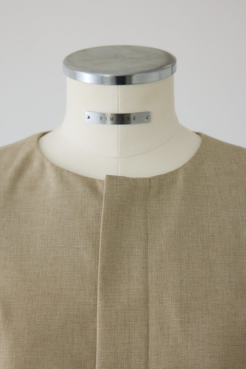 【リムアーク/RIM.ARK】の【7/16 10:00販売開始】Vest like tops/トップス 人気、トレンドファッション・服の通販 founy(ファニー) 　ファッション　Fashion　レディースファッション　Fashion for Women　アウター　Coat / Outerwear Collection　トップス・カットソー　Cut & Sew Tops　シャツ・ブラウス・オフィスカジュアル　Elegant Blouses & Button-Ups　ロングTシャツ・Tシャツ　Longline T-Shirts & Tees　ベスト&ジレ / 重ね着スタイル　Vests & Gilets　カットソー・ベーシックTシャツ　Cut-and-Sewn Tops / Stretch Tees & Basics　シェイプ　Shape, Slim Fit　ショート　Short, Short Length　ジャケット　Jacket, Outerwear　スリーブ　Sleeve, Long Sleeve / Short Sleeve　新作・新入荷　New Arrivals / New In　other-5|ID: prp329100004608757 ipo3291000000032948718