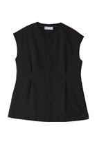【リムアーク/RIM.ARK】のVest like tops/トップス 人気、トレンドファッション・服の通販 founy(ファニー) ファッション Fashion レディースファッション Fashion for Women アウター Coat / Outerwear Collection トップス・カットソー Cut & Sew Tops シャツ・ブラウス・オフィスカジュアル Elegant Blouses & Button-Ups ロングTシャツ・Tシャツ Longline T-Shirts & Tees ベスト&ジレ / 重ね着スタイル Vests & Gilets カットソー・ベーシックTシャツ Cut-and-Sewn Tops / Stretch Tees & Basics シェイプ Shape, Slim Fit ショート Short, Short Length ジャケット Jacket, Outerwear スリーブ Sleeve, Long Sleeve / Short Sleeve thumbnail ブラック|ID: prp329100004608757 ipo3291000000035964021