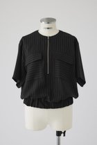 【リムアーク/RIM.ARK】の【7/11 10:00販売開始】Zip up box tops/トップス ブラック|ID:prp329100004608758