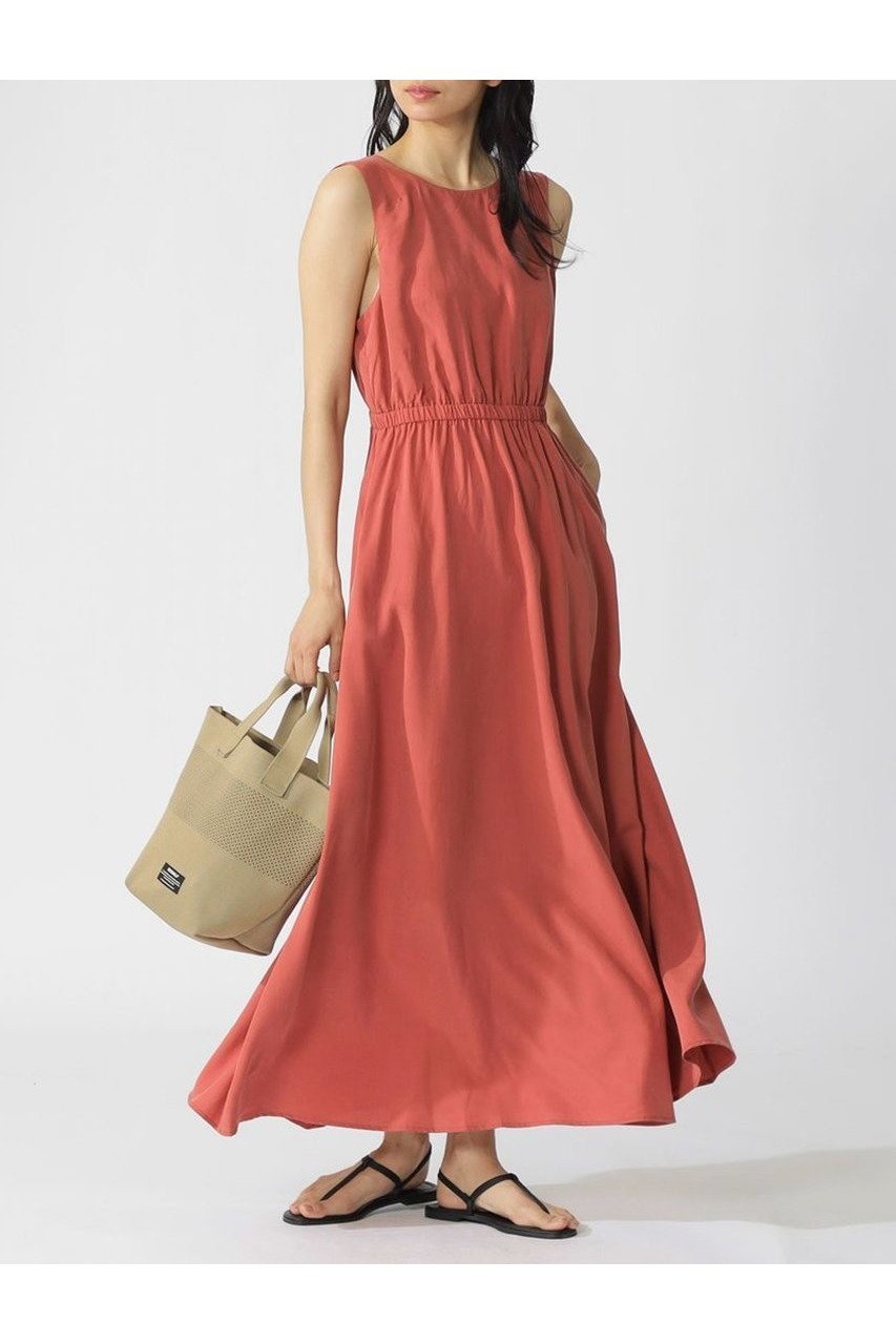 【エコアルフ/ECOALF】のKARL サマードレス / KARL DRESS WOMAN インテリア・キッズ・メンズ・レディースファッション・服の通販 founy(ファニー) 　ファッション　Fashion　レディースファッション　Fashion for Women　ワンピース　Dresses　フォーマル・パーティードレス・結婚式用ドレス　Elegant & Casual Dresses　チュニック　Tunic Tops & Dresses　なめらか　Smooth, Silky Texture　エレガント 上品　Elegant　コンパクト　Compact, Small Size　サマー　Summer, Summer Style　チュニック　Tunic, Long Top　ドレス　Dress, One-Piece　リゾート　Resort, Vacation Style　リラックス　Relax, Relaxed Fit　ロング　Long, Long-Length　新作・新入荷　New Arrivals / New In　レッド|ID: prp329100004608761 ipo3291000000032948909