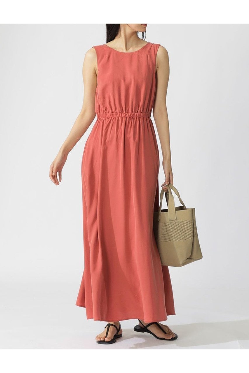 【エコアルフ/ECOALF】のKARL サマードレス / KARL DRESS WOMAN 人気、トレンドファッション・服の通販 founy(ファニー) 　ファッション　Fashion　レディースファッション　Fashion for Women　ワンピース　Dresses　フォーマル・パーティードレス・結婚式用ドレス　Elegant & Casual Dresses　チュニック　Tunic Tops & Dresses　なめらか　Smooth, Silky Texture　エレガント 上品　Elegant　コンパクト　Compact, Small Size　サマー　Summer, Summer Style　チュニック　Tunic, Long Top　ドレス　Dress, One-Piece　リゾート　Resort, Vacation Style　リラックス　Relax, Relaxed Fit　ロング　Long, Long-Length　新作・新入荷　New Arrivals / New In　other-2|ID: prp329100004608761 ipo3291000000032948915