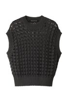 【ミズイロ インド/mizuiro ind】のpattern knitting c/neck vest ベスト c.gray|ID: prp329100004608770 ipo3291000000032949094