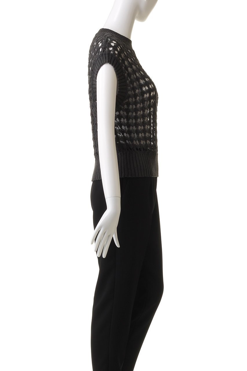 【ミズイロ インド/mizuiro ind】のpattern knitting c/neck vest ベスト 人気、トレンドファッション・服の通販 founy(ファニー) 　ファッション　Fashion　レディースファッション　Fashion for Women　トップス・カットソー　Cut & Sew Tops　ニット　Knit Tops & Sweaters　ベスト&ジレ / 重ね着スタイル　Vests & Gilets　カジュアルプルオーバー・ニットトップス　Pullovers & Knit Tops / Casual Pullovers　ショート　Short, Short Length　トレンド　Trend, Trending Now　ベスト　Vest, Waistcoat　other-3|ID: prp329100004608770 ipo3291000000032949115
